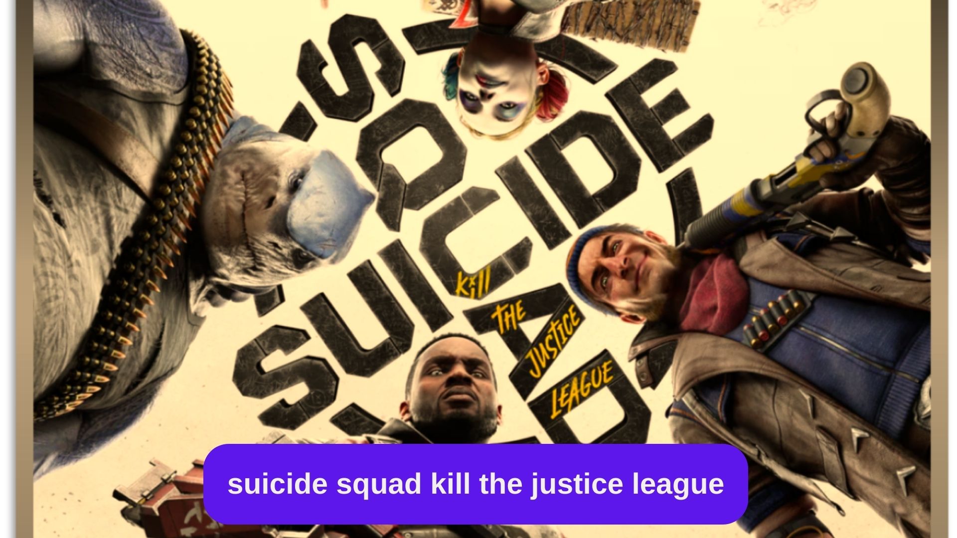 suicide squad kill the Justice League